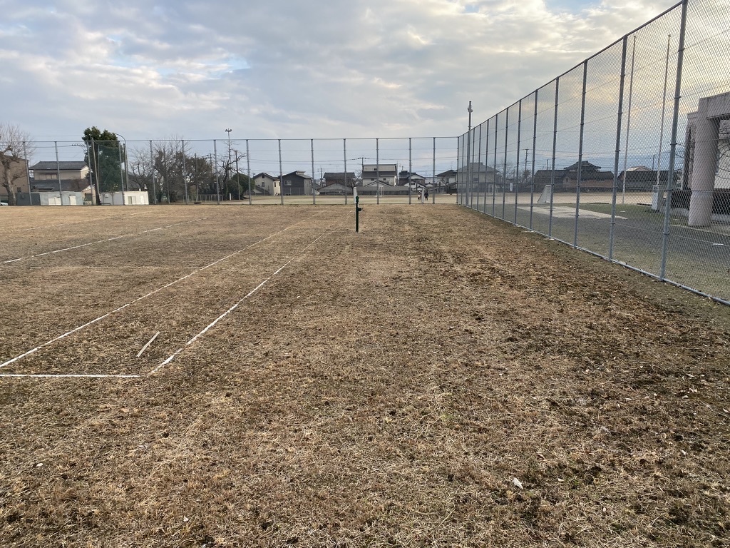 【佐賀県】大町町立小中一貫校ひじり学園テニスコート 施工前