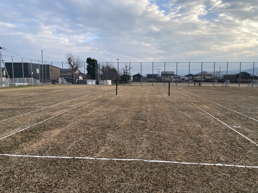 【佐賀県】大町町立小中一貫校ひじり学園テニスコート 施工前