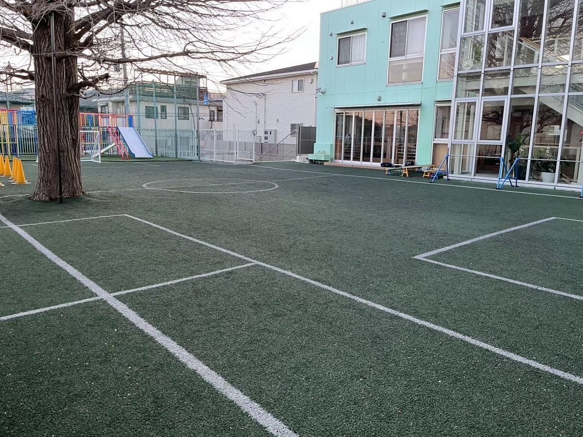 梅乃園幼稚園 園庭 施工前 02